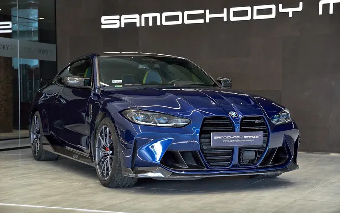 samochody osobowe BMW M4 cena 434337 przebieg: 61297, rok produkcji 2021 z Strzelce Opolskie